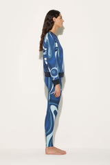 PUCCI Athleisure | Women Marmo-Print Cotton Sweatshirt
