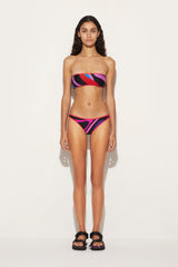 PUCCI Bikini | Women Marmo-Print Bandeau Bikini Top