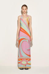 PUCCI Dresses | Women Cigni-Print Long Dress