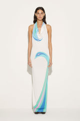 PUCCI Dresses | Women Cigni-Print Long Dress