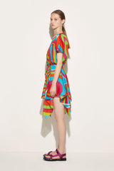 PUCCI Dresses | Women Iride-Print Cotton Dress