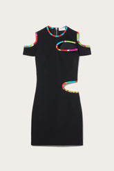 PUCCI Dresses | Women Iride-Print Cut-Out Dress