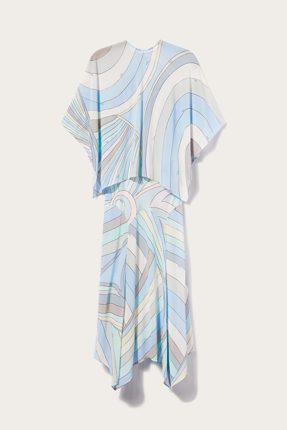 PUCCI Dresses | Women Iride-Print Layered Dress