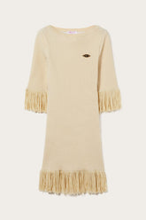 PUCCI Dresses | Women Logo-Plaque Fringed Dress