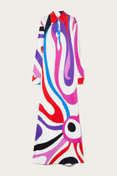 PUCCI Dresses | Women Marmo-Print Long Dress