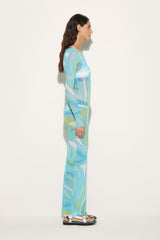 PUCCI Dresses | Women Marmo-Print Long Dress