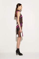 PUCCI Dresses | Women Marmo-Print Mini Dress