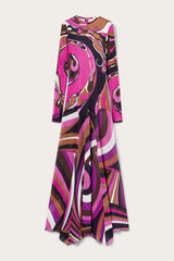 PUCCI Dresses | Women Orchidee And Iride-Print Long Dress