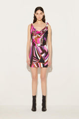 PUCCI Dresses | Women Orchidee And Iride Print Mini Dress