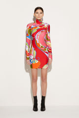 PUCCI Dresses | Women Orchidee-Print Mini Dress
