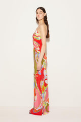PUCCI Dresses | Women Orchidee-Print Silk Dress