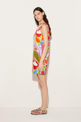 PUCCI Dresses | Women Orchidee-Print Silk-Twill Dress