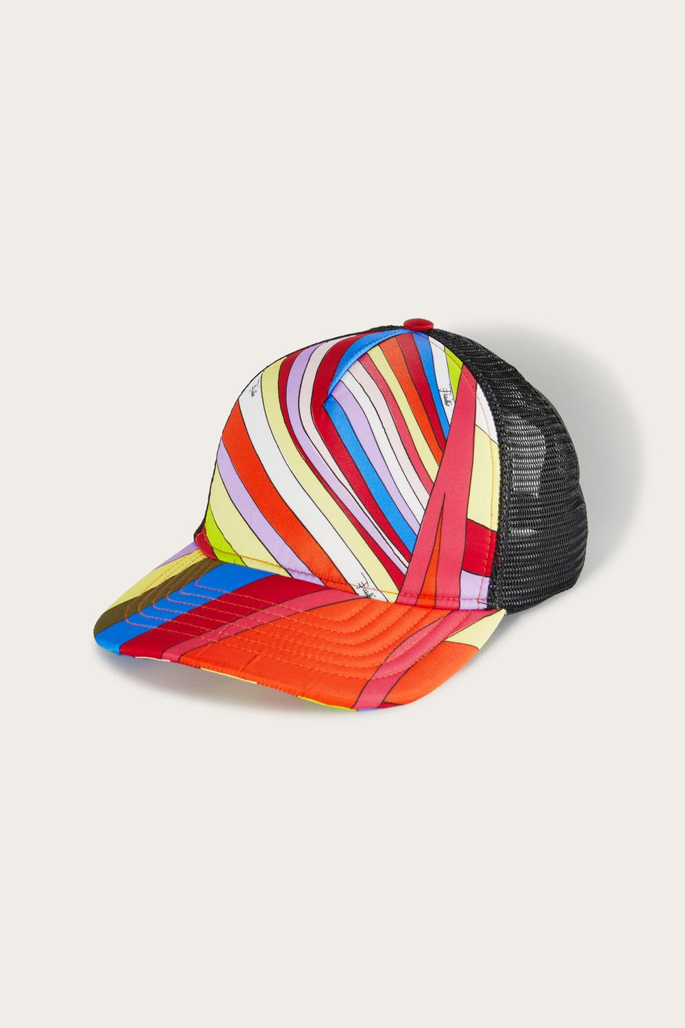 PUCCI Hats And Hair Accessories | Women Iride-Print Mesh Cap