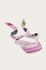 PUCCI Hats And Hair Accessories | Women Marmo And Onde-Print Silk-Twill Visor