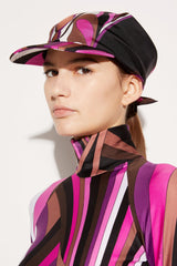 PUCCI Hats And Hair Accessories | Women Orchidee-Print Silk-Twill Cap