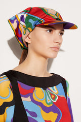 PUCCI Hats And Hair Accessories | Women Orchidee-Print Silk-Twill Cap