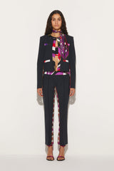 PUCCI Jackets | Women Iride-Print Pinstripe Jacket