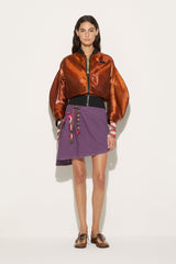PUCCI Jackets | Women Leather-Effect Bomber Jacket