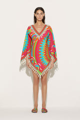 PUCCI Kaftans | Women Bersaglio-Print Tassel-Trim Kaftan
