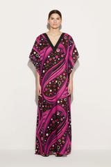 PUCCI Kaftans | Women Fontane-Print Belted Cotton Kaftan