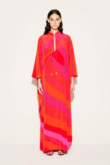 PUCCI Kaftans | Women Iride-Print Silk Kaftan