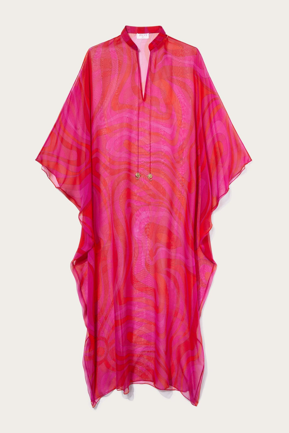 PUCCI Kaftans | Women Marmo-Print Silk Kaftan