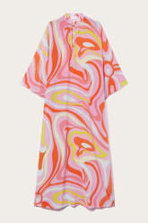 PUCCI Kaftans | Women Marmo-Print Silk Kaftan