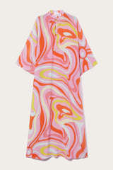 PUCCI Kaftans | Women Marmo-Print Silk Kaftan