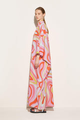 PUCCI Kaftans | Women Marmo-Print Silk Kaftan