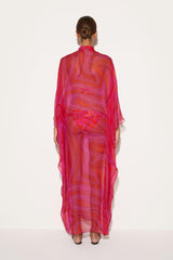 PUCCI Kaftans | Women Marmo-Print Silk Kaftan