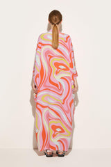 PUCCI Kaftans | Women Marmo-Print Silk Kaftan