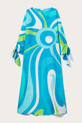 PUCCI Kaftans | Women Marmo-Print Silk-Twill Kaftan