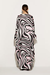 PUCCI Kaftans | Women Marmo-Print Silk-Twill Kaftan