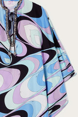 PUCCI Kaftans | Women Onde-Print Silk-Twill Kaftan