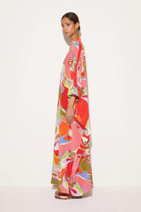 PUCCI Kaftans | Women Orchidee-Print Silk Kaftan
