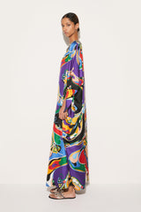 PUCCI Kaftans | Women Orchidee-Print Silk-Twill Kaftan
