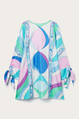 PUCCI Kaftans | Women Pesci-Print Silk-Twill Kaftan