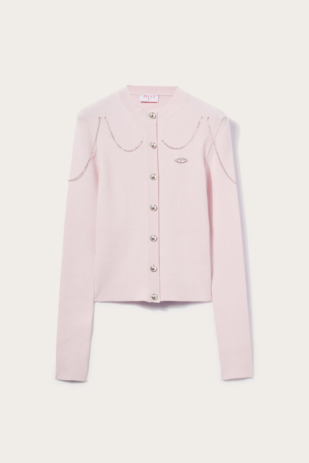 PUCCI Knitwear | Women Chain-Embellished Cardigan