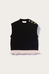 PUCCI Knitwear | Women Fringed Crop Top