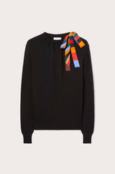 PUCCI Knitwear | Women Iride Print Silk-Twill Sweater