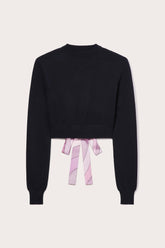 PUCCI Knitwear | Women Iride Silk-Twill Cropped Top