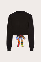 PUCCI Knitwear | Women Iride Silk-Twill Cropped Top