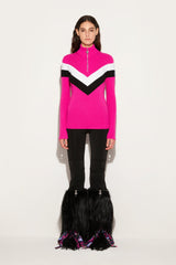 PUCCI Knitwear | Women Pucci X Fusalp | Stripe-Jacquard Zip Sweater