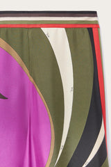 PUCCI Pants And Shorts | Women Cigni-Print Silk Trousers