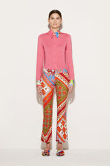 PUCCI Pants And Shorts | Women Festa-Print Flared Trousers