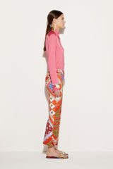 PUCCI Pants And Shorts | Women Festa-Print Flared Trousers