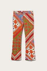 PUCCI Pants And Shorts | Women Festa-Print Flared Trousers