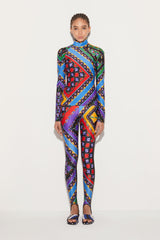 PUCCI Pants And Shorts | Women Festa-Print Stirrup Leggings