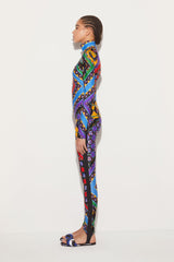 PUCCI Pants And Shorts | Women Festa-Print Stirrup Leggings