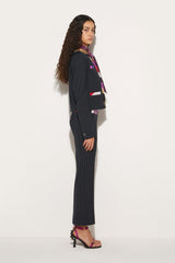 PUCCI Pants And Shorts | Women Iride And Cigni-Print Pinstripe Trousers